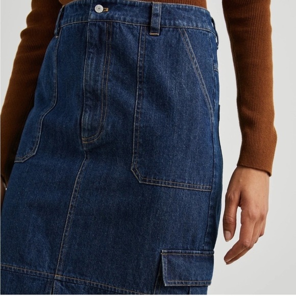 Rails Tasha Skirt - Raw Denim - Picture 2 of 16